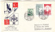 Turquie - Lettre De 1958 - Oblit Ankara - 1er Vol SABENA  Ankara Bruxelles - Ataturk - - Cartas & Documentos