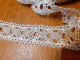 DENTELLE Ancienne GALON Bordure Crochet / 5 M X 25 Mm  De Large / COUTURE MERCERIE - Dentelles Et Tissus