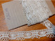 DENTELLE Ancienne GALON Bordure Crochet / 1.80 M X 19 Mm  De Large / COUTURE MERCERIE - Encajes Y Tejidos