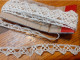 DENTELLE Ancienne GALON Bordure Crochet / 2.55 M X 14 Mm  De Large / COUTURE MERCERIE - Encajes Y Tejidos