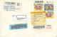 SINGAPORE - 4 OVERSIZED COVERS / CN5 - Singapour (1959-...)