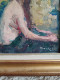 Delcampe - Édouard DUCROS (1856-1936) Huile Sur Toile Marouflée Sur Carton "Portrait Jeune Femme Dévêtue " - Huiles