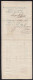 Mandat à Ordre De 1862 De 500 F A 1000 Et Au Dessous à 50 C à St Paul 3 Chateaux - BARON DU BORD - Valence - Autres & Non Classés