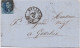 34623# BELGIQUE LEOPOLD MEDAILLON N°11 LETTRE Obl 20 BOUILLON 1863 Pour GOSSELIES - 1849-1865 Médaillons (Autres)