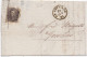 34626# BELGIQUE LEOPOLD MEDAILLON N°10 LETTRE Obl 68 LA LOUVIERE 1863 Pour GOSSELIES - 1849-1865 Médaillons (Autres)