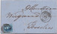 34631# BELGIQUE LEOPOLD MEDAILLON N°11 LETTRE Obl 4 ANVERS 1859 Pour GOSSELIES - 1849-1865 Medallones (Otros)