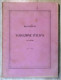 Movimento Della Navigazione Italiana All'estero 1862 Appartenuto Al Senatore Costantino Perazzi - Livres Anciens