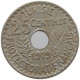 TUNISIA 25 CENTIMES 1919  #a089 0501 - Tunisie