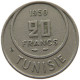 TUNISIA 20 FRANCS 1950  #a089 0705 - Tunisie