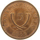 UGANDA 5 CENTS 1966  #c081 0371 - Ouganda