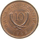 UGANDA 10 CENTS 1968  #s062 0125 - Ouganda