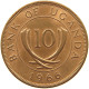 UGANDA 10 CENTS 1966  #a095 0359 - Uganda