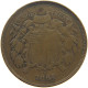 UNITED STATES OF AMERICA 2 CENTS 1864  #t001 0119 - 2, 3 & 20 Cent