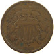 UNITED STATES OF AMERICA 2 CENTS 1866  #t140 0283 - 2, 3 & 20 Cents