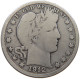 UNITED STATES OF AMERICA 1/2 DOLLAR 1912 BARBER #a082 0099 - 1892-1915: Barber