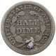 UNITED STATES OF AMERICA 1/2 DIME 1853 SEATED LIBERTY #s055 0525 - 1839-1891: Seated Liberty