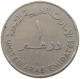 UNITED ARAB EMIRATES DIRHAM 1973  #a037 0101 - Verenigde Arabische Emiraten