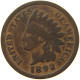 UNITED STATES OF AMERICA CENT 1892 INDIAN HEAD #s063 0461 - 1859-1909: Indian Head