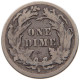 UNITED STATES OF AMERICA DIME 1877 S SEATED LIBERTY #t156 0525 - 1837-1891: Seated Liberty (Libertà Seduta)