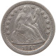 UNITED STATES OF AMERICA DIME 1857 SEATED LIBERTY #t143 0389 - 1837-1891: Seated Liberty (Libertà Seduta)
