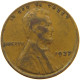 UNITED STATES OF AMERICA CENT 1937 LINCOLN WHEAT #s063 0621 - 1909-1958: Lincoln, Wheat Ears Reverse