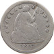 UNITED STATES OF AMERICA HALF DIME 1857 SEATED LIBERTY #t121 0325 - Half Dime