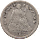 UNITED STATES OF AMERICA HALF DIME 1857 SEATED LIBERTY #t109 2101 - Half Dimes (Demi Dimes)