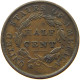 UNITED STATES OF AMERICA HALF CENT 1835 CLASSIC HEAD #t084 0323 - Demi-Cents