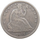 UNITED STATES OF AMERICA HALF 1/2 DOLLAR 1877 CC SEATED LIBERTY #t127 0357 - 1839-1891: Seated Liberty