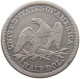 UNITED STATES OF AMERICA HALF 1/2 DOLLAR 1842 SEATED LIBERTY #t127 0355 - 1839-1891: Seated Liberty