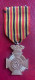 Bélgica Medalla Merito Ejercito Antiguo - Autres & Non Classés