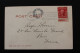 1905 PITTSBURGH 24 / 4 / 1905 OBLI MECA SUR 2 CENTS G WASHINGTON CACHET NEW-YORK ,N.Y.-FOR. St 1905 POUR PARIS - ...-1900