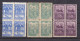 1937 - España - Edifil 10/12 - Huerfanos De Telegrafos - Bloque 4 - MNH - Wohlfahrtsmarken