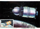 Space Postcard Romania Russia Space Ship Vostok 1 - Espace