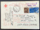 Cerignola 1943Italian POW MIDDLE EAST Africa+crosse Rossa Italiana Prigionieri Di Guerra+aerea (WW2 Italia Croix Rouge - Marcophilia