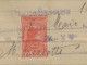 Brazil 1919 Francisco Alves Bookstore Invoice In Rio De Janeiro National Treasury Tax Stamp 300 Reis - Cartas & Documentos