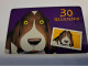 UNITED STATES / AMERICA /   POSTAL SERVICE / STAMP ON CARD DOG/ BEAGLE /30 MINUTES  MAGSTRIPE/ PREPAID / US   ** 15666** - AT&T