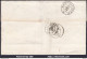 FRANCE N°60A SUR LETTRE AVEC CACHET CONVOYEUR DE STATION ALAIS LIGNE 101 BES.N. - 1871-1875 Ceres