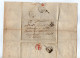 VP22.453 - 1841 - Lettre De M. DELANGLE Canonnier Au 11 ème Rgt D'Artillerie à STRASBOURG Pour Son Frère à OZOLLES - Documenten