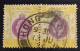 Hong Kong 1921 Yv.nr.126 In Paar  Used - Oblitérés