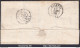 FRANCE N°14A SUR LETTRE PC 1459 LE GUA CHARENTE INF + CAD DU 10/06/1859 - 1853-1860 Napoléon III