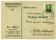 CZECHOSLAVKIA 1925 Postcard With 50 H. Masaryk Single Franking.  Michel 221 - Lettres & Documents