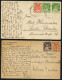 CZECHOSLAVKIA 1924 Two Postcards With 1.20 Kc Franking. - Briefe U. Dokumente