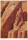 Postcard Egypt Abu Simbel Temples Colosse Sud - Temples D'Abou Simbel