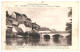 Pesmes Le Vieux Château Et Le Pont Sur L'Ognon 1910s Postcard. Publisher C.L.B. Établissements C. Lardier, Besançon - Pesmes