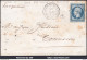 FRANCE N°14A SUR LETTRE PC 3112 ST HILAIRE DE SAINTONGE CHARENTE INF 12/12/1854 - 1853-1860 Napoléon III