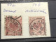 Delcampe - Deutschland Briefmarken  -10+50PF - 1889/1900  - MI#50a/47/  **9/10 - Sonstige & Ohne Zuordnung