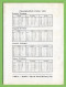 Lisboa - Calendário Futebol Zona Sul 1985 - Atlético - Nacional Madeira - Cova Piedade - E. Amadora - Portugal - Grand Format : 1981-90