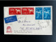 NEW ZEALAND 1957 CIRCULATED FDC OKAIHAU TO MIJDRECHT 15-02-1957 NIEUW ZEELAND SHEEP ANIMALS - FDC