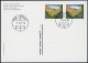 Suisse - 2023 - Centovalli Bahn - Bildpostkarte - Combo FDC ET - Briefe U. Dokumente